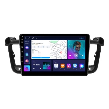 Navigatie Peugeot 508 I (2010-2018) cu Android, 2GB RAM, 32 GB, Ecran IPS 9" 1280 x 720, CarPlay & Android Auto, WiFi, Bluetooth, suport camera DVR