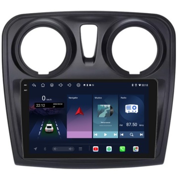 Navigatie Piloton Dacia Logan 2 (2012-2020) - 6GB RAM, 128GB, Grile Rotunde Octa Core 1.6Ghz, Display In-Cell