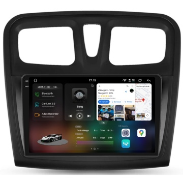 Navigatie Piloton Dacia Sandero 2 (2012-2020) - 12GB RAM, 256GB, Octa Core 2.7Ghz, Display 2K, SIM 4G