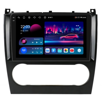 Navigatie Piloton Mercedes C-Class W203 (2000-2007) - 6GB RAM, 128GB, Octa Core 1.6Ghz, Display In-Cell - Img 2