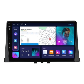 Navigatie Renault Express (dupa 2021) cu Android, 2GB RAM, 32 GB, Ecran IPS 9" 1280 x 720, CarPlay & Android Auto, WiFi, Bluetooth, suport camera DVR