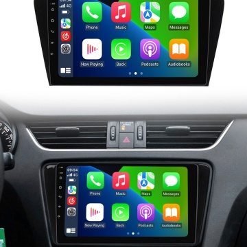 Navigatie Skoda Octavia I (1996-2010) cu Android, 4GB RAM, 64GB ROM, Ecran QLED 9" Touchscreen, CarPlay Wireless, DSP - Img 2