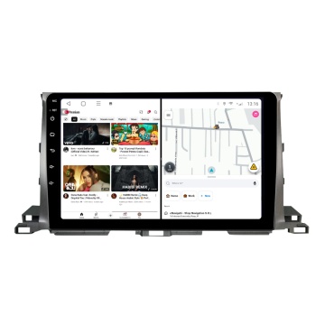 Navigatie Toyota Highlander (2013-2021) cu Android, 4GB RAM, 64GB ROM, Ecran QLED 10" Touchscreen, CarPlay Wireless, DSP - Img 2