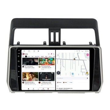 Navigatie Toyota Land Cruiser Prado J150 (2017+) cu Android, 4GB RAM, 64GB ROM, Ecran QLED 10" Touchscreen, CarPlay Wireless - Img 2