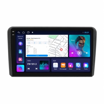 NAVIGATIE VOLKSWAGEN TOURAN I (2003-2010) CU ANDROID, 4GB RAM, 64GB, ECRAN IPS 10" 1280 X 720, CARPLAY & ANDROID AUTO, WIFI, BLUETOOTH, SUPORT CAMERA DVR