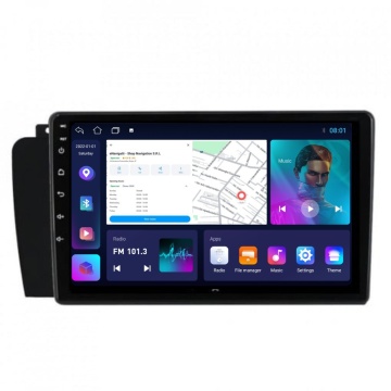 Navigatie Volvo S60 I (2000-2010) cu Android, 1GB RAM, 16 GB, Ecran IPS 9" 1024 x 600, WiFi, Bluetooth, suport camera DVR