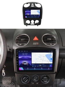 Navigatie VW Beetle 1999-2011 9 inch 2 GB RAM + 32 GB ROM QLED 4 CORE CARPLAY COOLER - Img 2