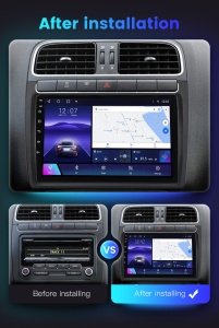 Navigatie VW Golf 6 2008-2014 9 inch 2 GB RAM + 32 GB ROM QLED 4 CORE CARPLAY COOLER - Img 7