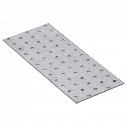 Placa Metalica ZINCATA PERFORATA 140X55X2 mm (25 BUC)
