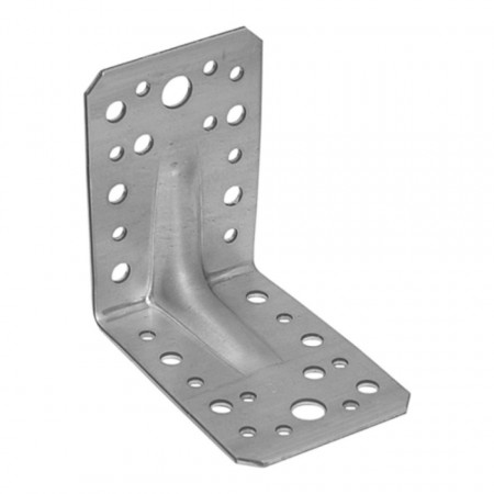 Coltar tip L cu ranforta, 85X85X65X2 mm (25 BUC)