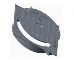 CAPAC FONTA NECAROSABIL B125 + RAMA – racord 315, D 375 x 375