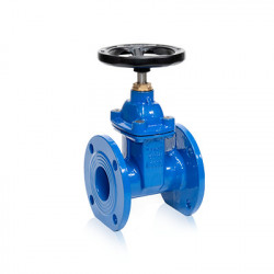 Robinet Inchidere Cu Sertar Cauciucat Corp Plat Pn10/16-Dn200