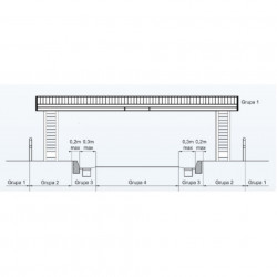 CAPAC FONTA NECAROSABIL + RAMA CLASA B125 UTIL 600 MM