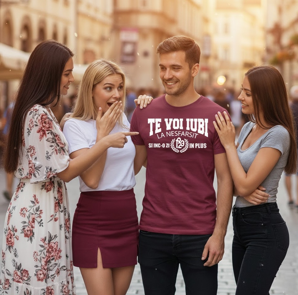 Tricou Te voi iubi la nesfârșit