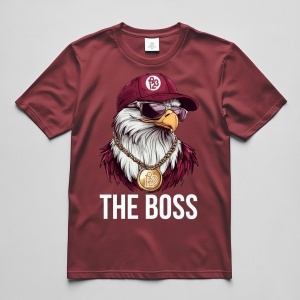 Tricou THE BOSS 1923 (Visiniu)