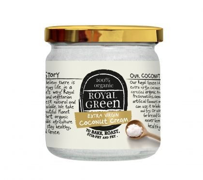 Ulei de cocos extra virgin, Royal Green, 325 ml