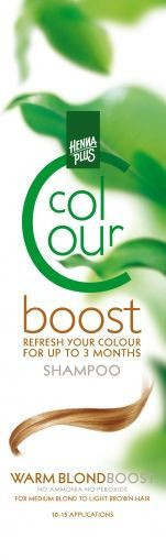 Colour Boost Warm Blond, sampon colorant, Hennaplus, 200 ml