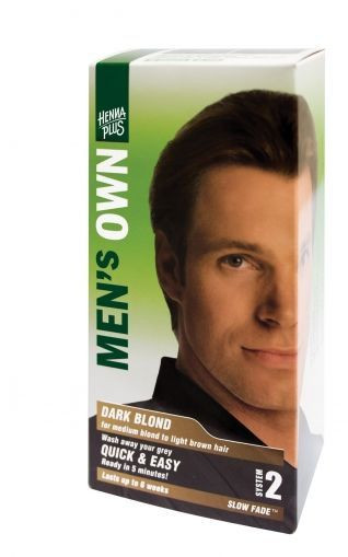 Vopsea par barbati, Men's Own Dark Blond, Hennaplus, 80 ml