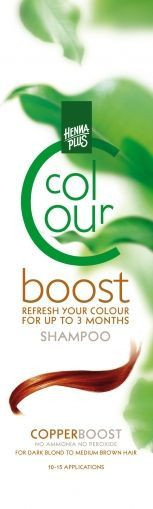 Colour Boost Copper, sampon colorant, Hennaplus, 200 ml