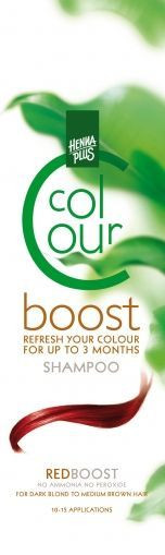 Colour Boost Red, sampon colorant, Hennaplus, 200 ml