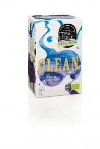 Ceai ecologic Clean, Royal Green, 27 gr, 16 plicuri