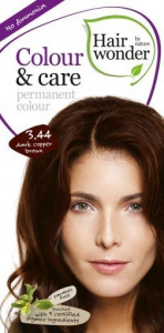 Vopsea par naturala, Colour & Care, 3.44 Dark Cooper Brown, Hairwonder