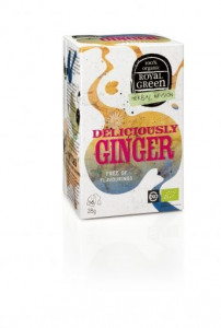 Ceai ecologic, Deliciously Ginger, Royal Green, 27 gr, 16 plicuri