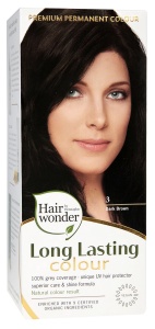 Vopsea par, Long Lasting Colour, 3 Dark Brown, Hairwonder