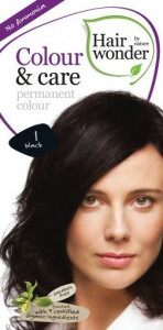 Vopsea par naturala, Colour & Care, 1 Black, Hairwonder