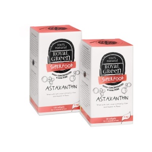 Astaxanthin supliment alimentar, Royal Green, 60 capsule vegetale