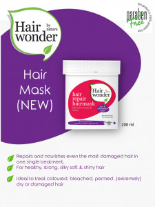 Masca regeneranta pentru par, Hairwonder, 200 ml