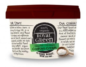Ulei de cocos ecologic, fara miros, Royal Green, 250 ml