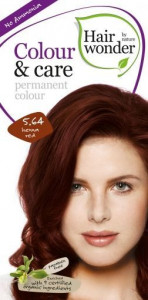 Vopsea par naturala, Colour & Care, 5.64 Henna Red, Hairwonder