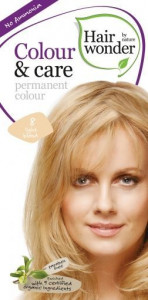 Vopsea par naturala, Colour & Care, 8 Light Blond, Hairwonder