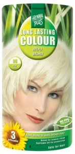 Decolorant, Long Lasting Colour Ultra Blond 00, Hennaplus, 140 ml
