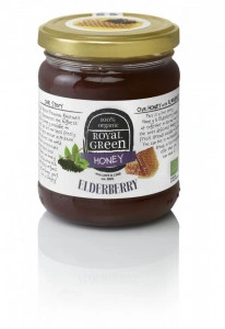 Miere Elderberry Honey, certificata ecologic, Royal Green, 250 g