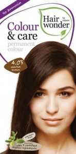 Vopsea par naturala, Colour & Care, 4.03 Mocha Brown, Hairwonder