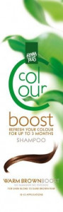 Colour Boost Warm Brown, sampon colorant, Hennaplus, 200 ml
