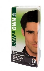 Vopsea par barbati, Men's Own Black, Hennaplus, 80 ml
