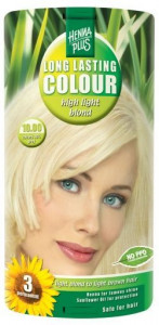 Vopsea par, Long Lasting Colour, 10.00 High Light Blond, Hennaplus