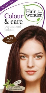 Vopsea par naturala, Colour & Care, 4.56 Auburn, Hairwonder