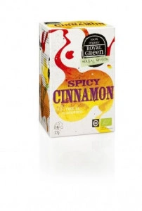 Ceai ecologic, Spicy Cinnamon, Royal Green, 16 plicuri