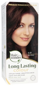 Vopsea par, Long Lasting Colour, 4.45 Warm Brown, Hairwonder