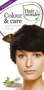Vopsea par naturala, Colour & Care, 3 Dark Brown, Hairwonder