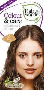 Vopsea par naturala, Colour & Care, 6 Dark Blond, Hairwonder