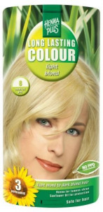 Vopsea par, Long Lasting Colour, 8 Light Blond, Hennaplus