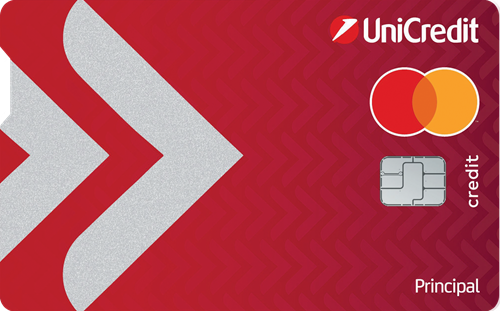 UniCredit Card pentru Alpha Bank - vizual card