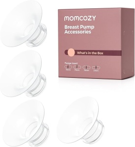Accesorii de schimb originale pentru pompele de sân M5/M6/M9, inserții 15/17/19/21 mm din silicon alimentar fără BPA