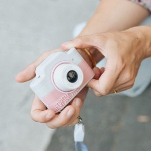 Aparat foto video digital pentru copii – Hoppstar Expert Pink - Img 3
