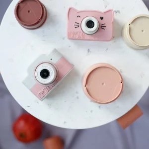 Aparat foto video digital pentru copii – Hoppstar Rookie Cat Pink - Img 2